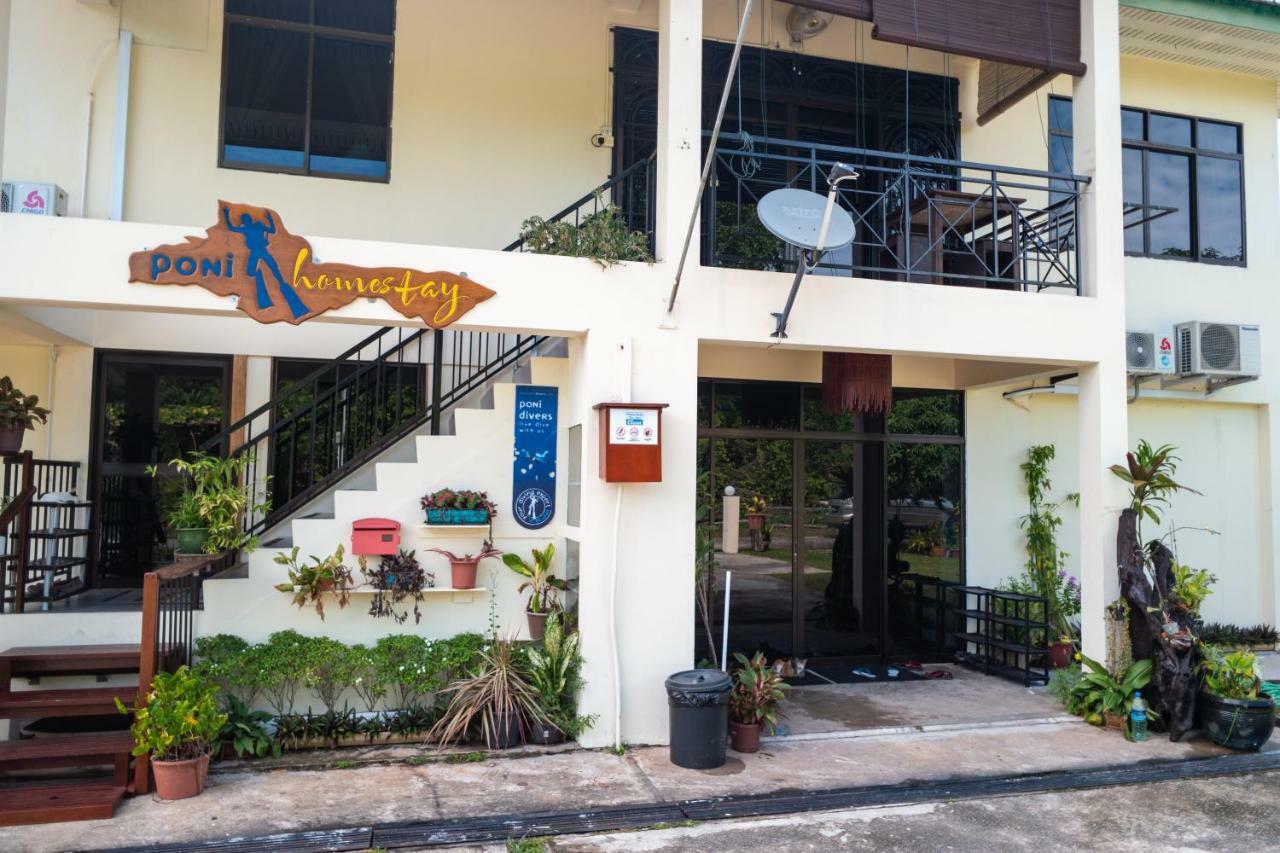Poni Homestay Muara Dış mekan fotoğraf